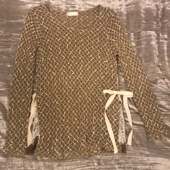 Altr’d State Sweater with Lace Detail - Picture 2 of 3